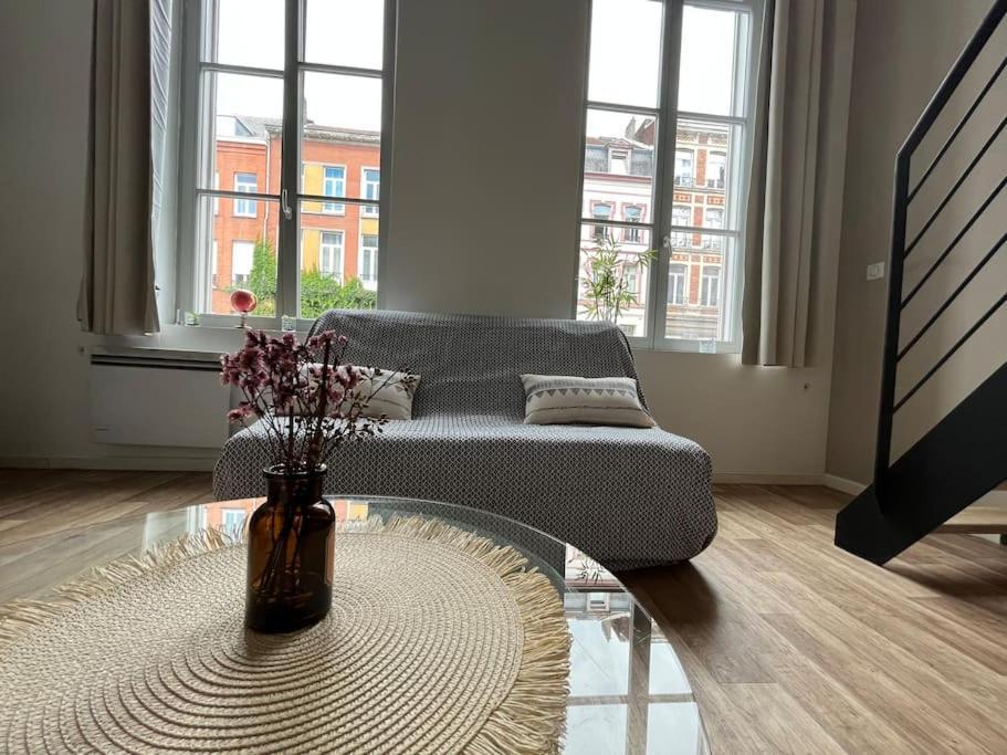 Tres Bel Appartement A 2 Pas Du Theatre Sebastopol Lille Bagian luar foto